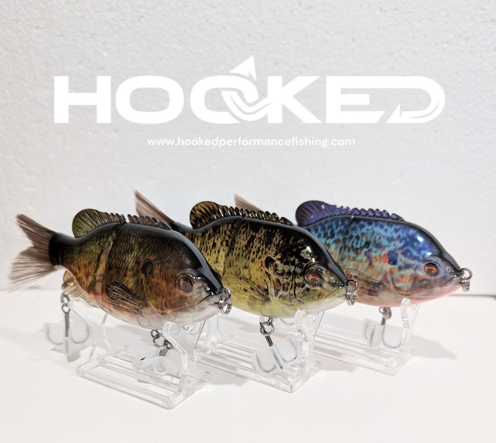 HPF 150 6" Sunfish Glidebait – Jointed Swimbait – Bass Pike Big Bait
