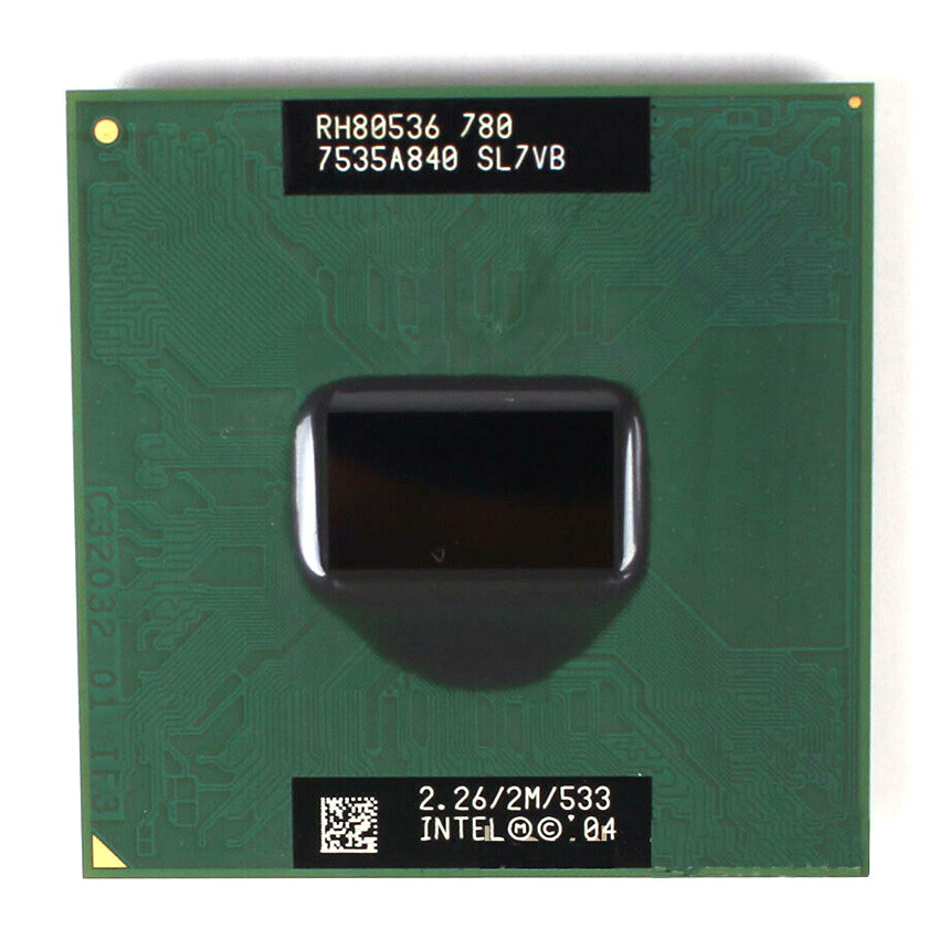 Intel Pentium M 780 2.26 GHz 2M Cache Socket 479 SL7VB processor Notebook CPU