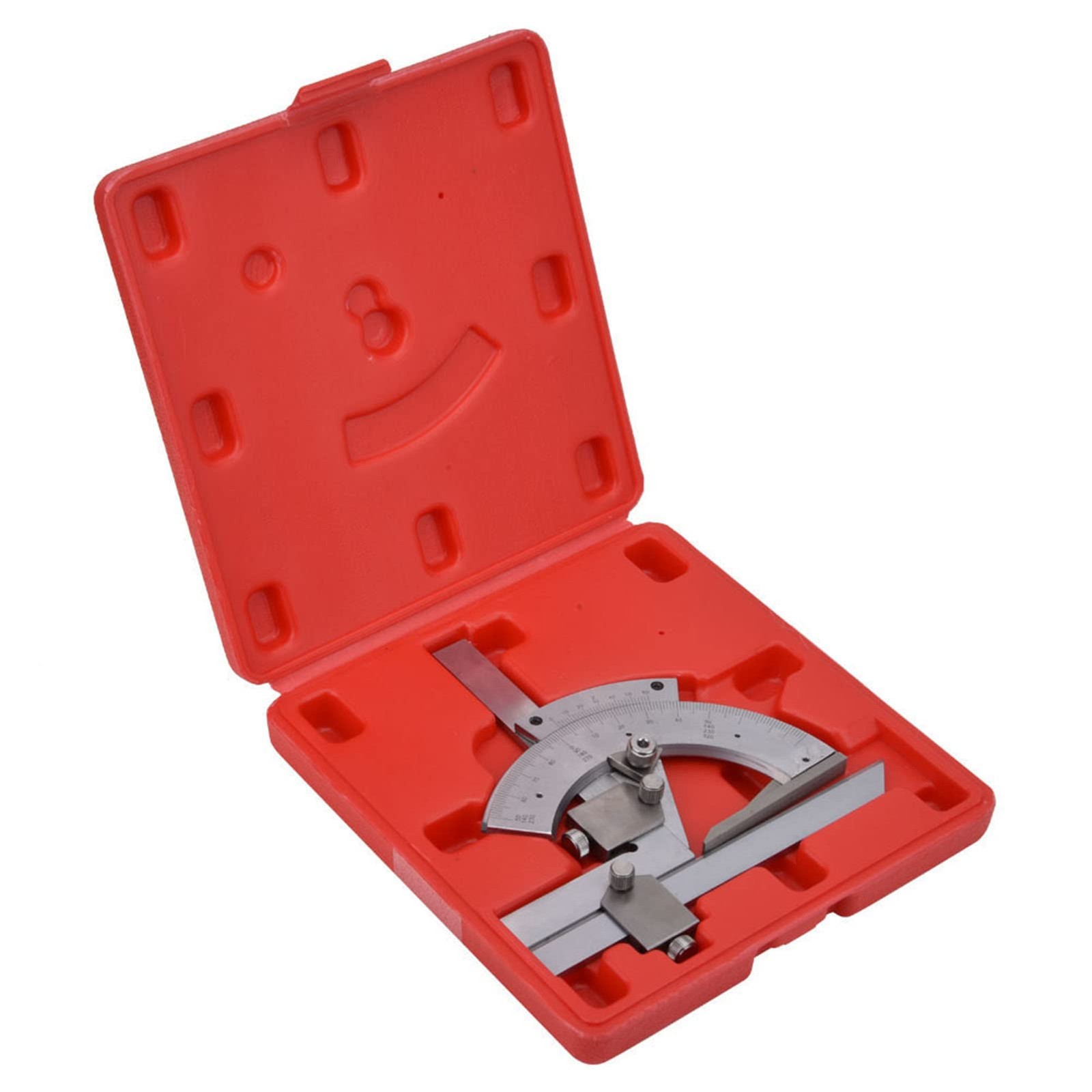 Universal Bevel Protractor, 0-320 Degree Precision Angle Measuring Tool,...