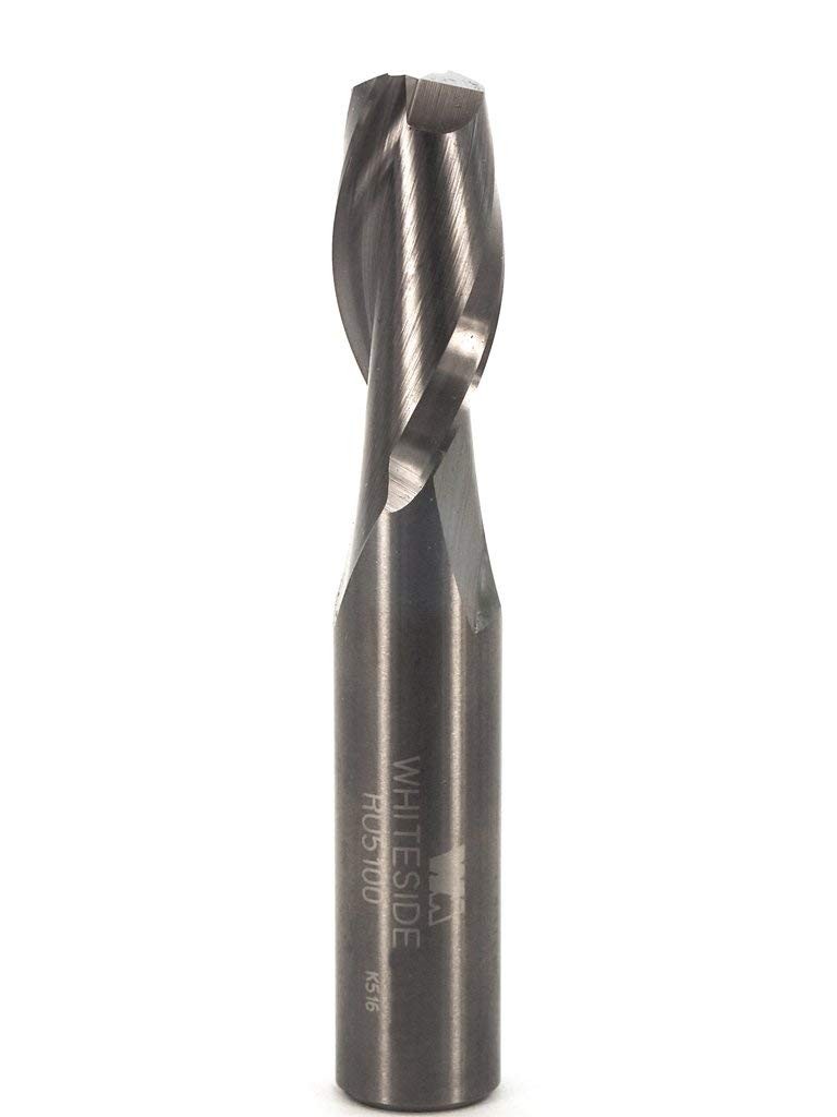 Router Bits RU5100 Standard Spiral Bit with Up Cut Solid Carbide 1/2-Inch Cut...