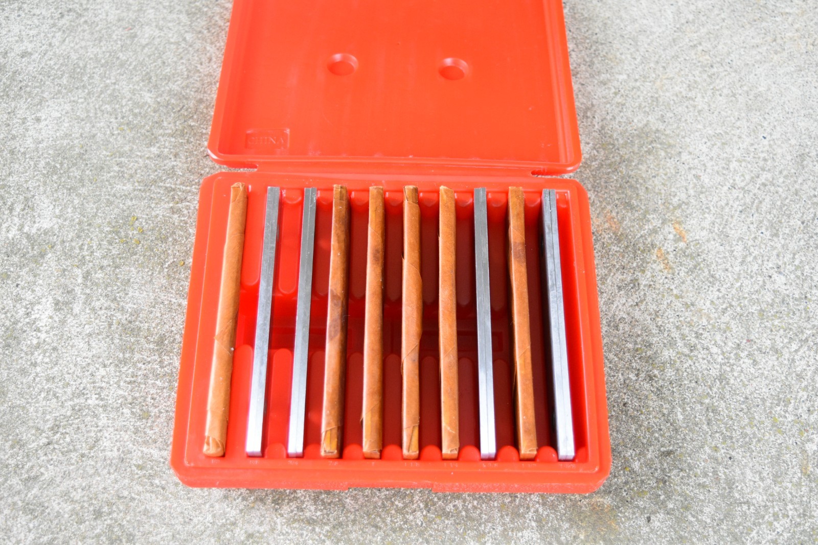 MSC 637-70320 Piece 6 Inch Long x 1/8 Inch Thick Alloy Steel Thin Parallel Set