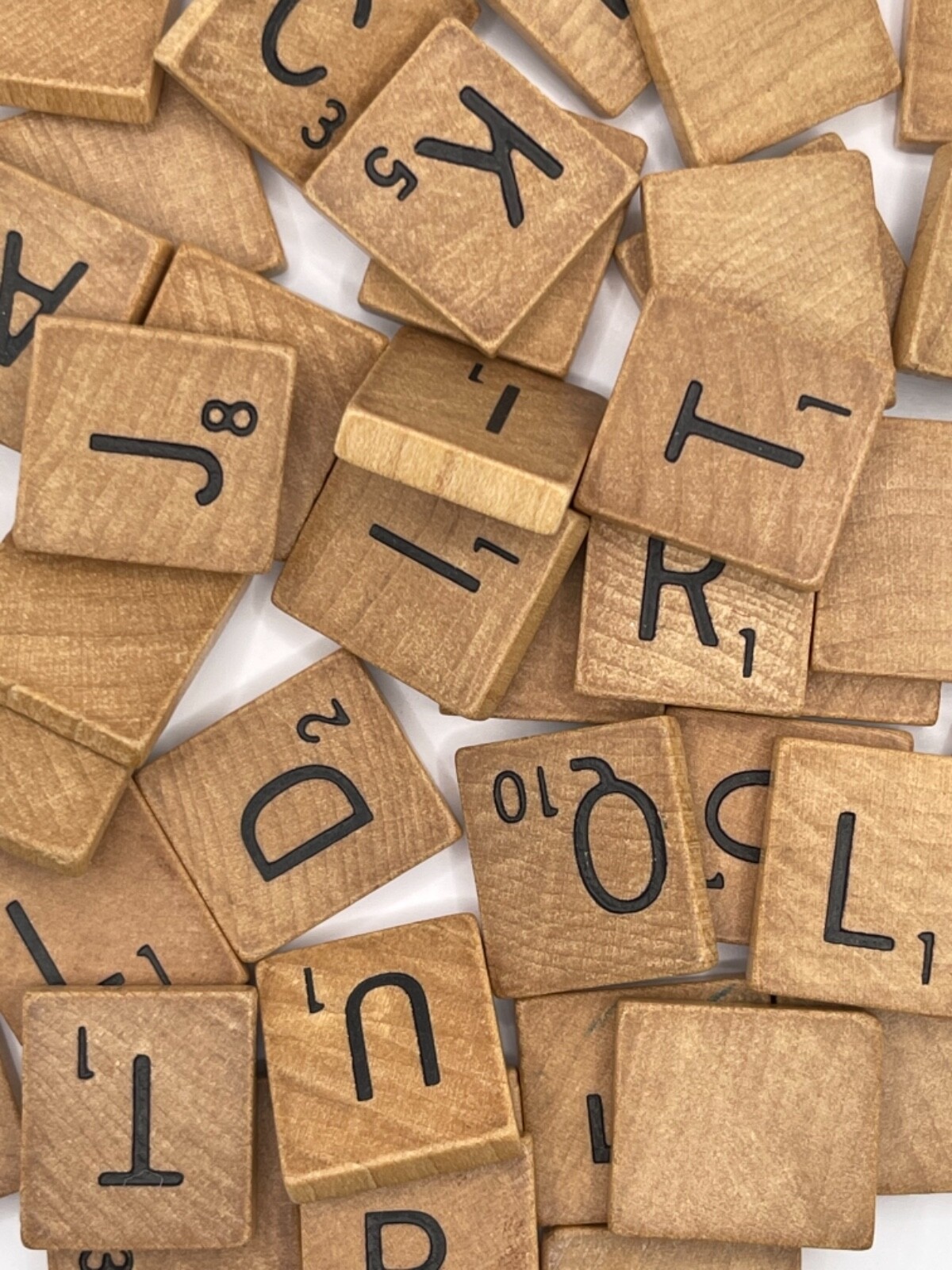 Scrabble Vintage Letter Tiles Genuine Game Replacement Pieces Crafts You Pick