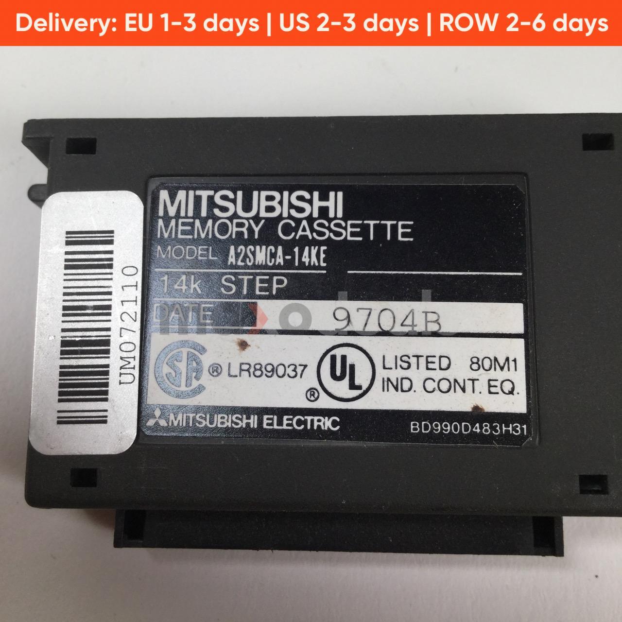 Mitsubishi A2SMCA-14KE Memory Cassette Used UMP