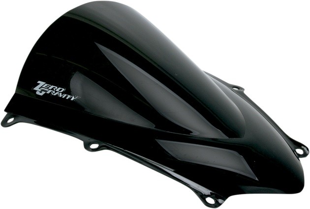 Zero Gravity Double Bubble Windscreen Dark Smoke for Honda CBR600RR/CBR600RR ABS