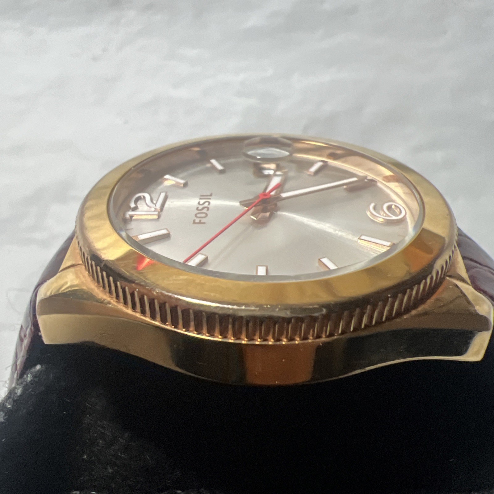 Fossil classic, magnify date,5ATM,ES3770SET,40mm , men’s woman watch,very Clean
