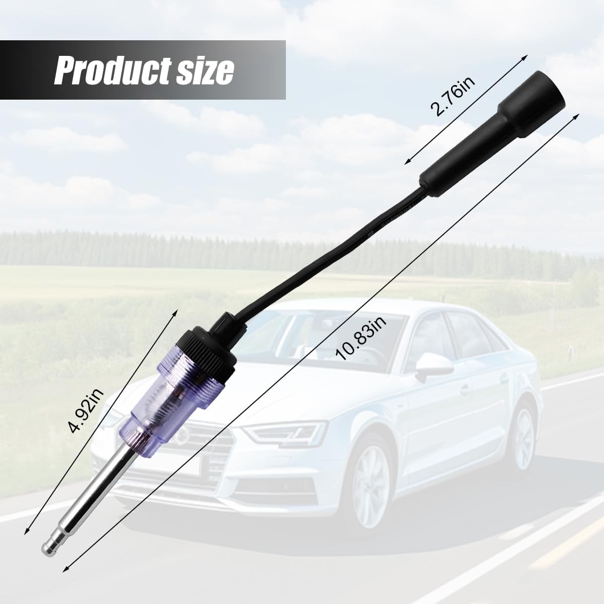 Car Inline Spark Plug Tester, Straight Boot Ignition Coil Tester Engine