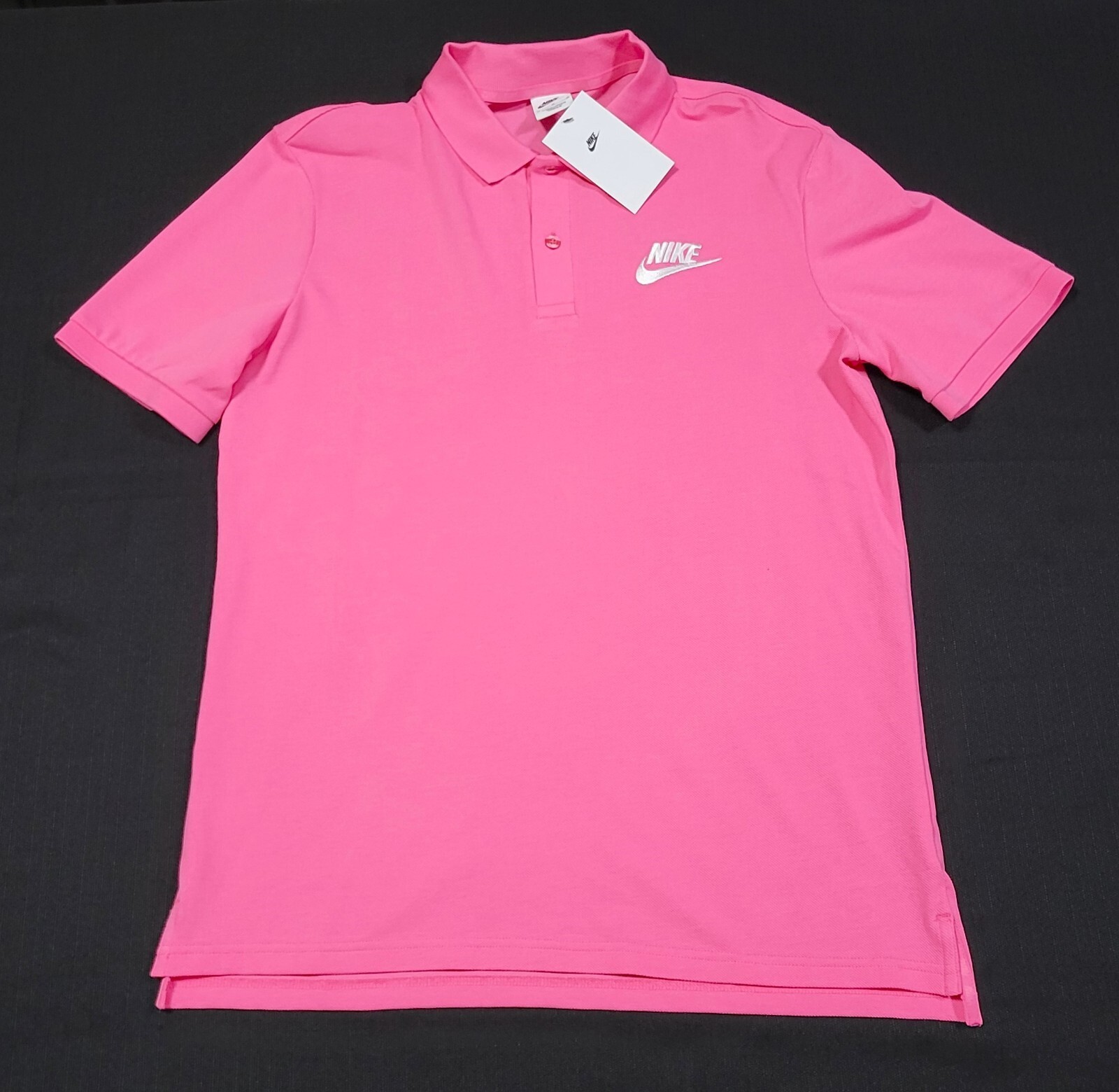 Nike Sportswear Men's Athletic pink  Short Sleeve Matchup Polo 909746-694