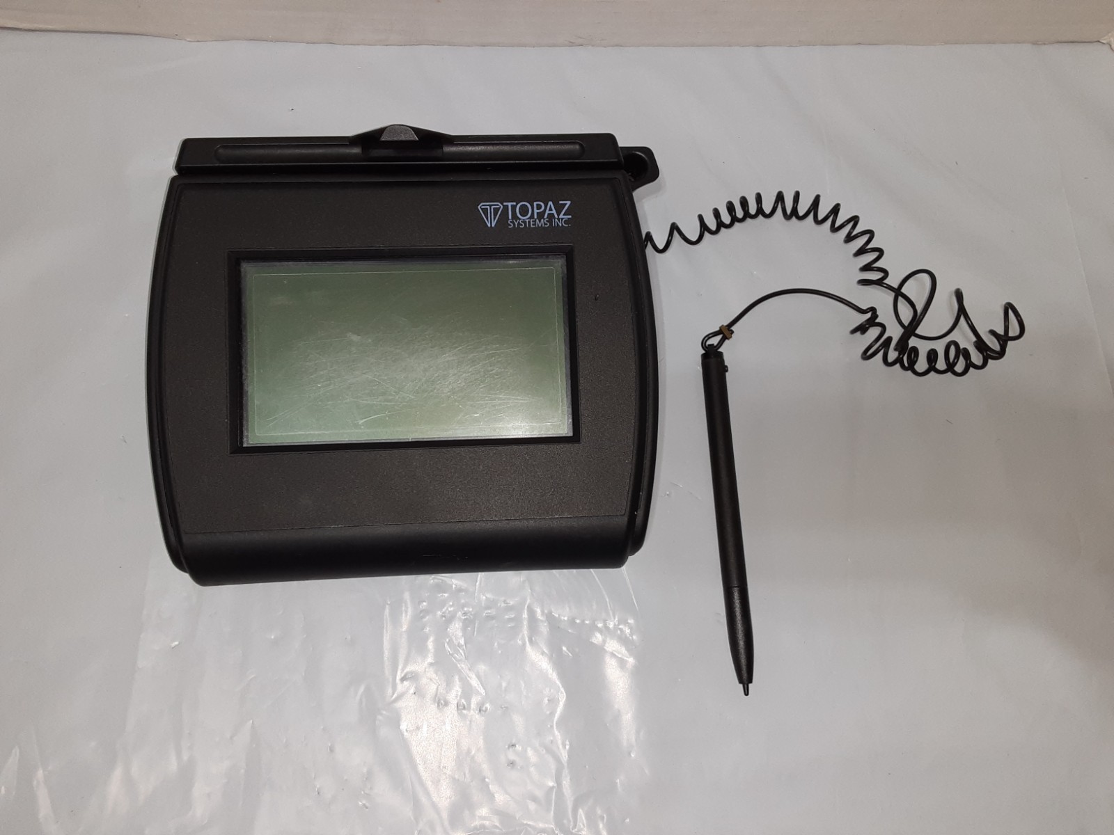 Topaz Systems SigLite T-LBK750SE-BHSB-R LCD 4x3 Signature Capture Pad - TESTED