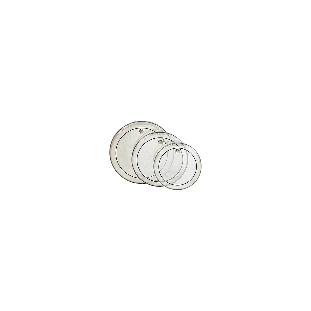 Remo Pinstripe Tom Drumhead Pack Standard Clear
