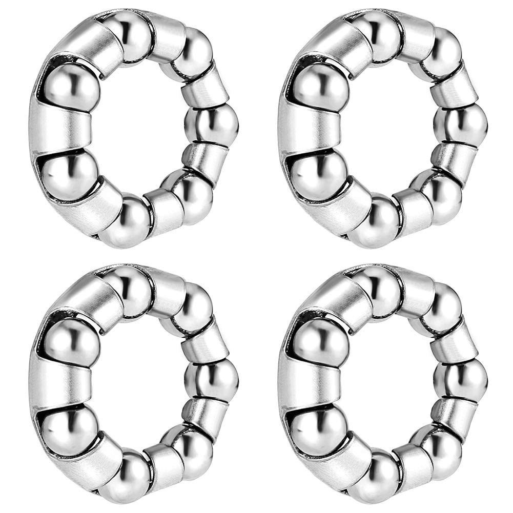 Bicycle Bearing 3/16" x 7 Bike Wheel Bearings Retainer, Replacement Bike Part...