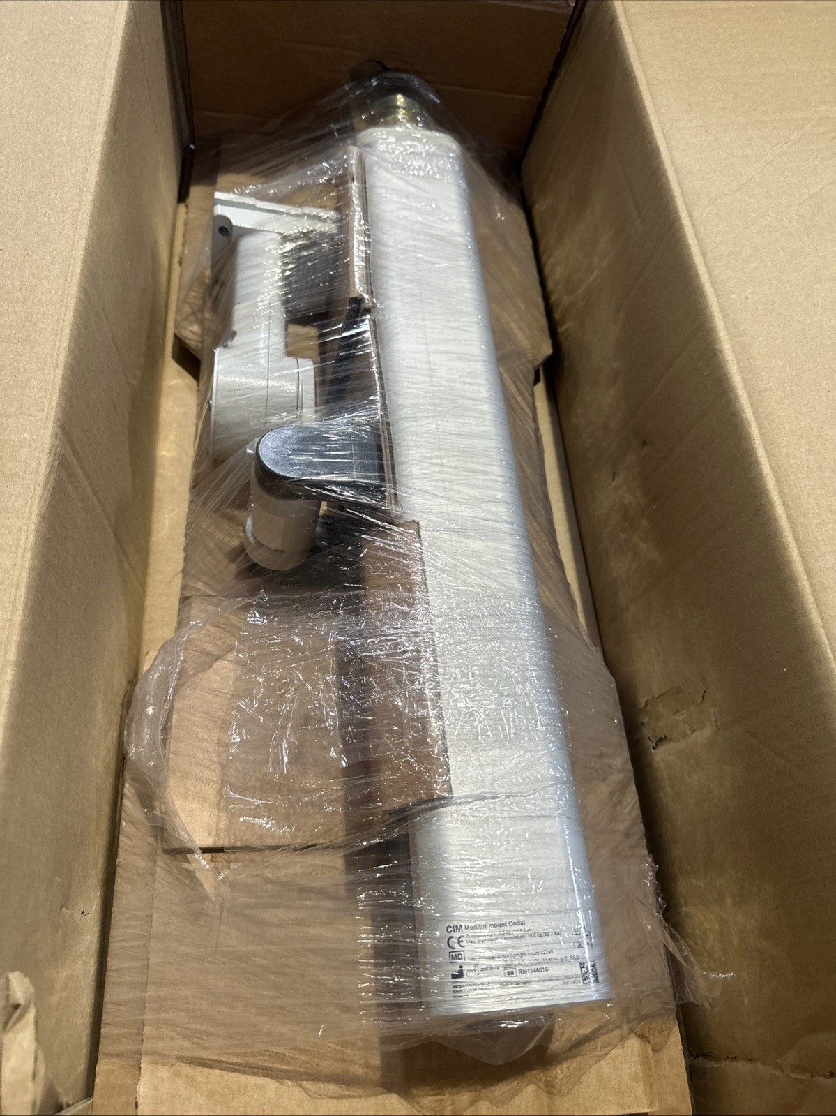 CIM med OnDai Monitor Mount Arm AC5‑COL‑116PH GR2 500 | 18 kg Load | New/Sealed