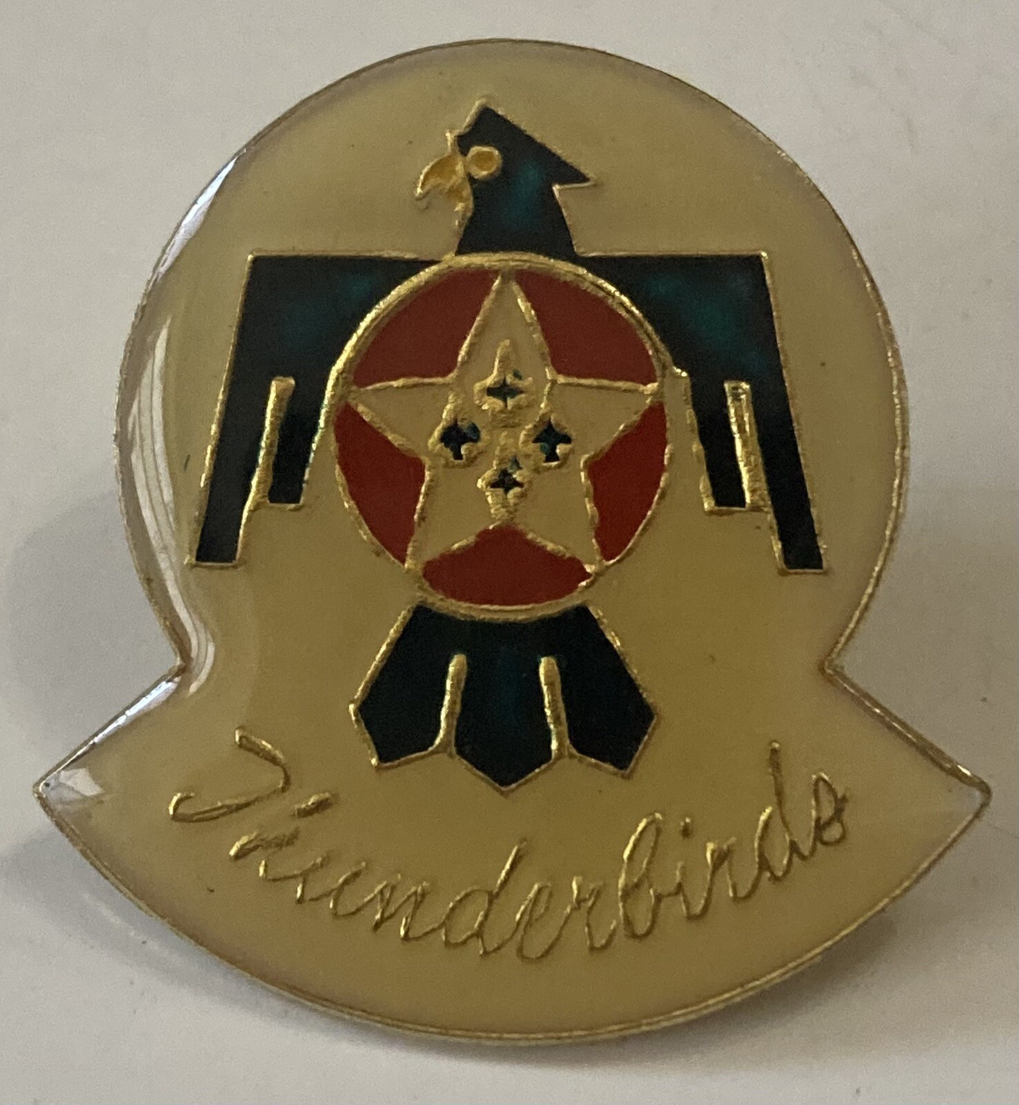 United States Air Force USAF Thunderbirds Enamel Lapel Pin Pinback