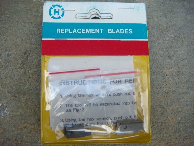 ONE PAK HT-3221 COAX STRIPPER BLADES for HT-332 Coax Stripper -- New and Unused
