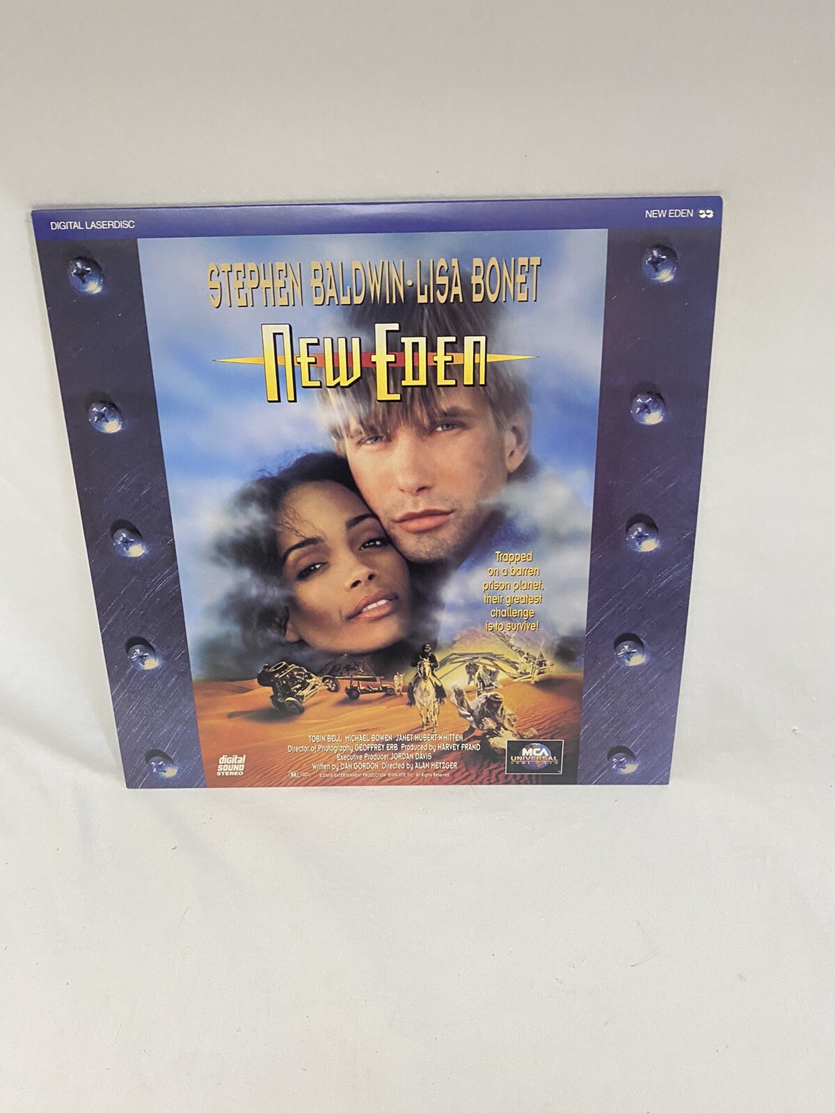 NEW EDEN Laserdisc LD EXCELLENT CONDITION STEPHEN BALDWIN!