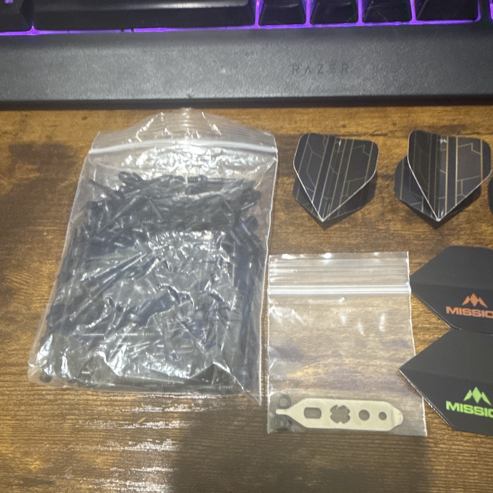 Mission Tycho 20 gram 95% Tungsten Soft Tip Darts Set