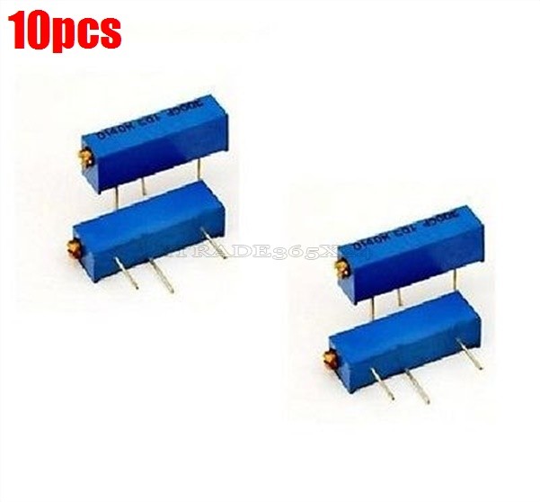 10Pcs Trimpot Trimmer 502 5K Ohm Potentiometer 3006P 3006 Ic New qk