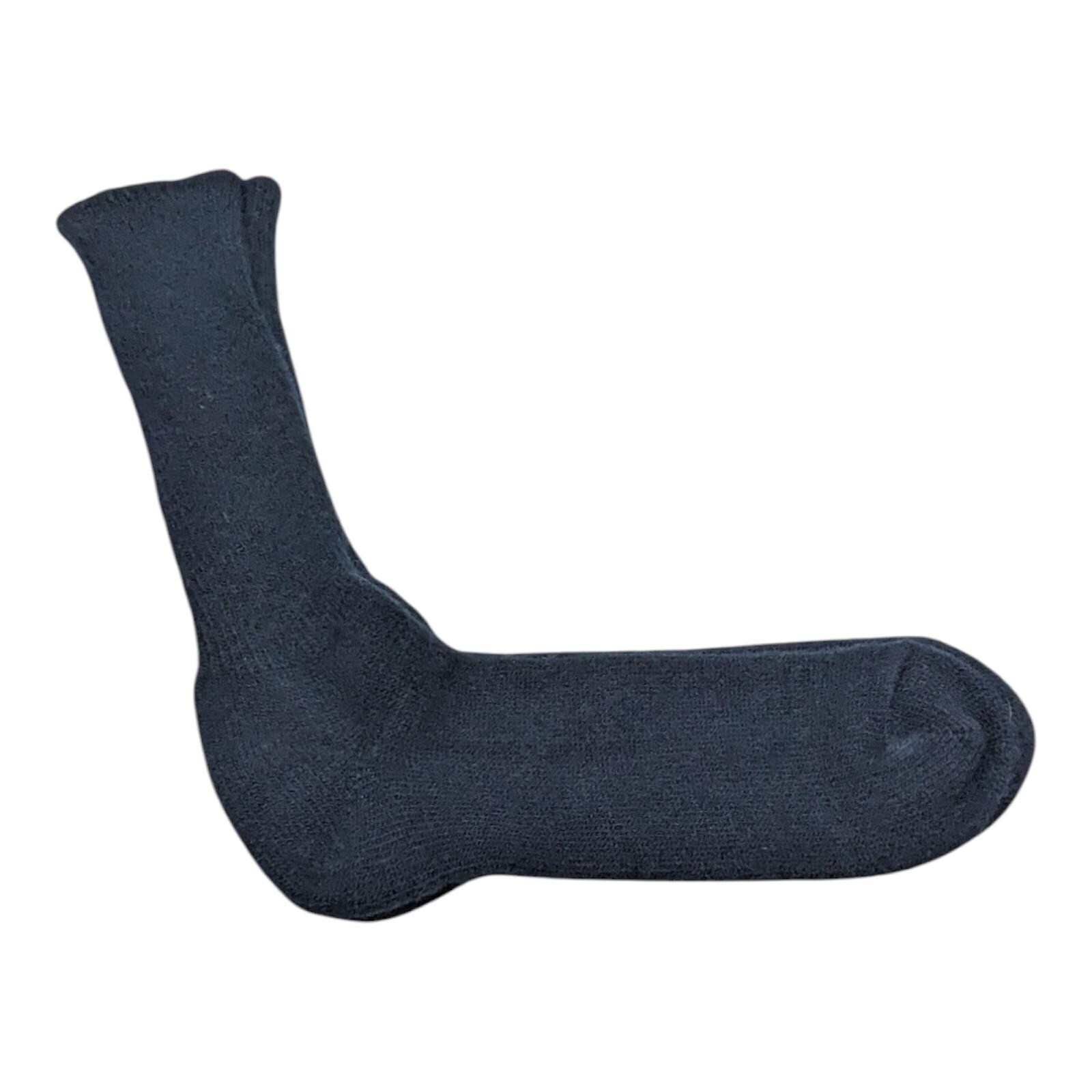 Vintage Mens Lee Casual Crew Socks Navy Blue 10-13 Orlon Acrylic Nylon Sanitized