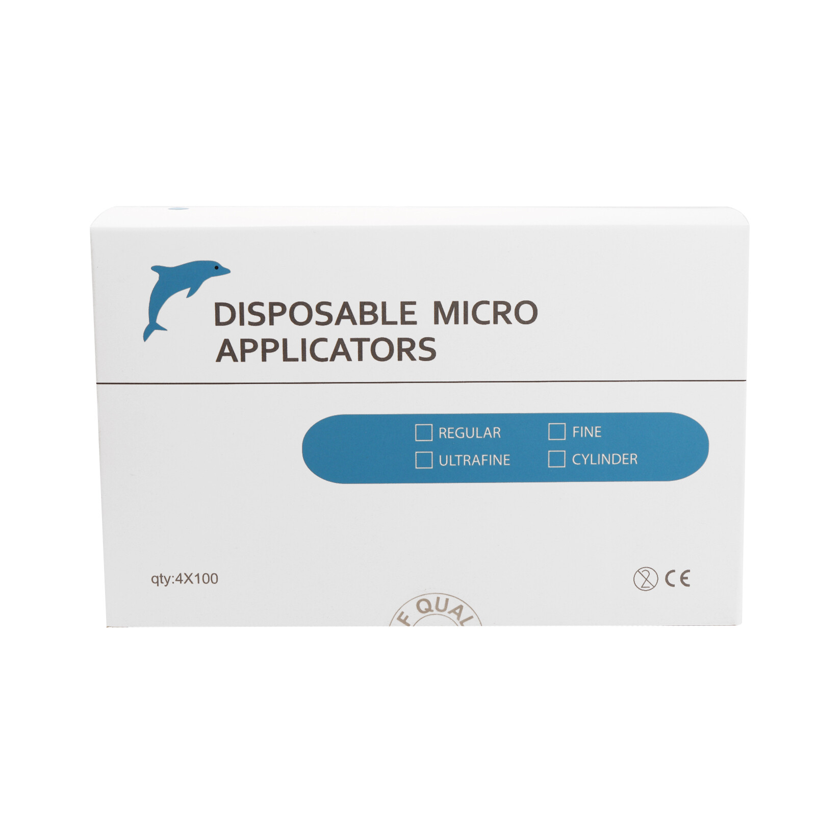 400 Dental Micro Brush Microbrush Bendable Applicator Tips Regular 2.5mm
