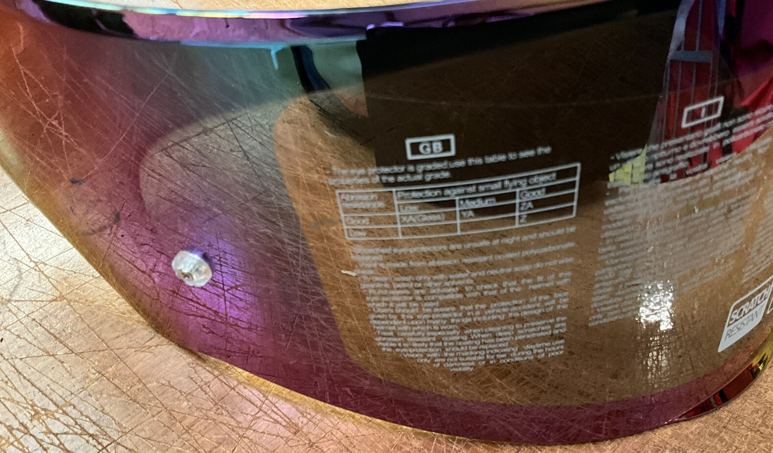 Visor for Helmet Ls2 ff320 ff353 353 ff800 Rainbow Mirror