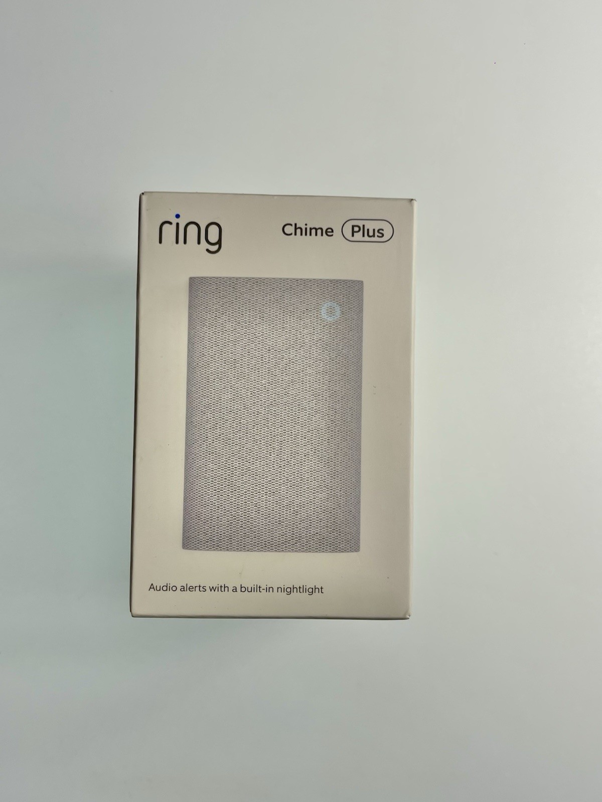 Ring Chime Plus Clear Audio Alert System White