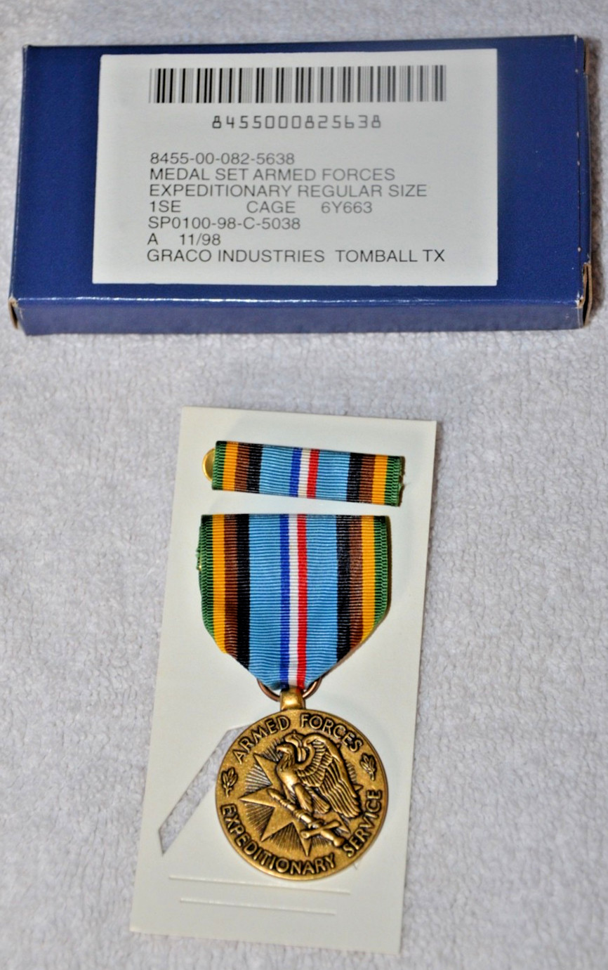 US Armed Forces Expeditionary Service Medal
