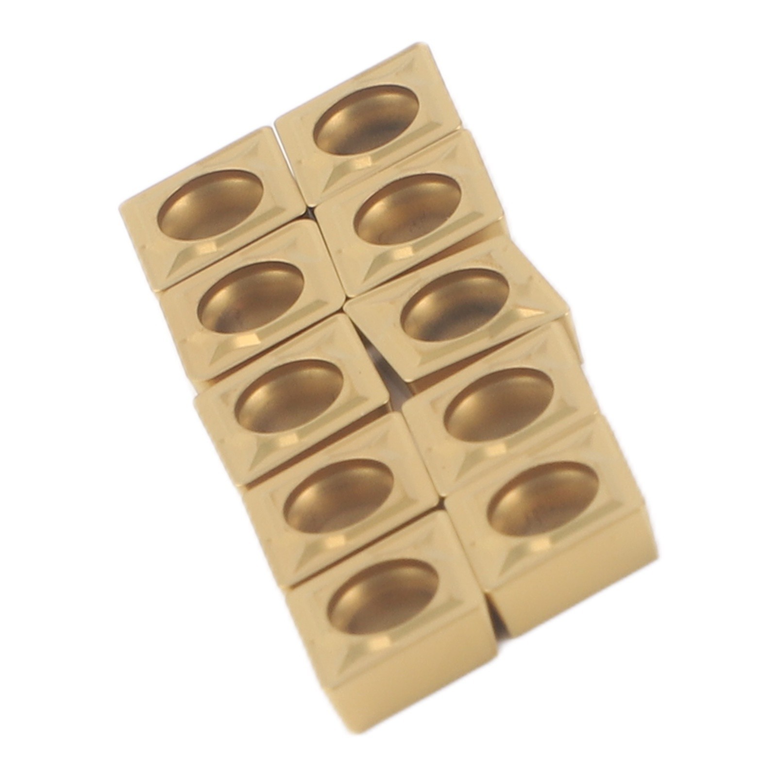 10pcs CCMT060204 Carbide Inserts US735 for CNC Metalworking Applications