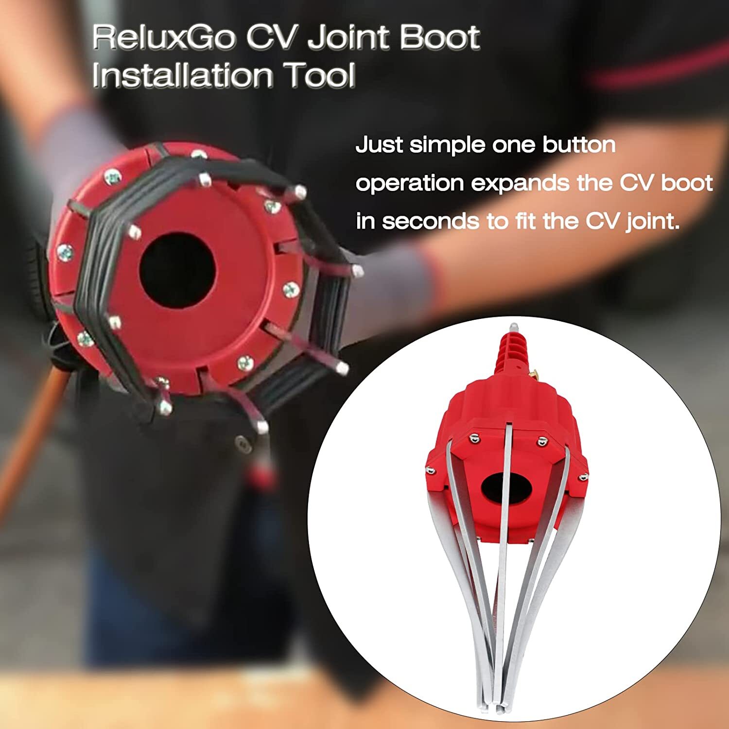 Pneumatic CV Joint Boot Spreader Expander Universal Install Installation Tool