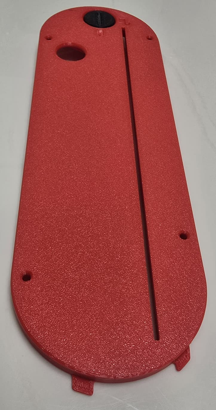 Zero Clearance Dado Throat Plate Insert for Milwaukee M18 Table Saw