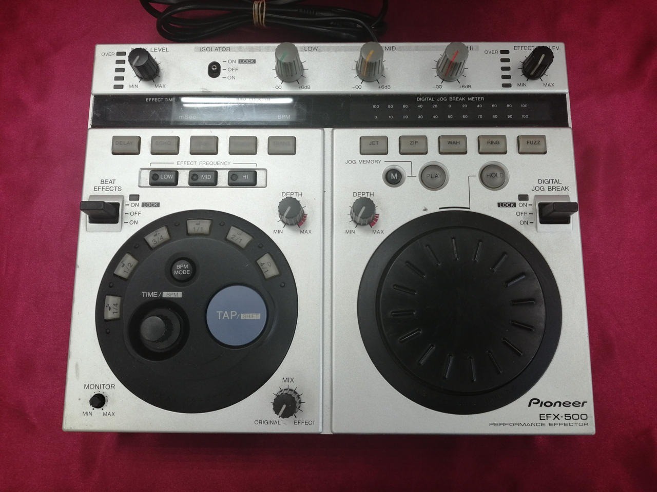 Junk Pioneer DJ EFX-500 Box Audio Effector Mixer Controller from JP