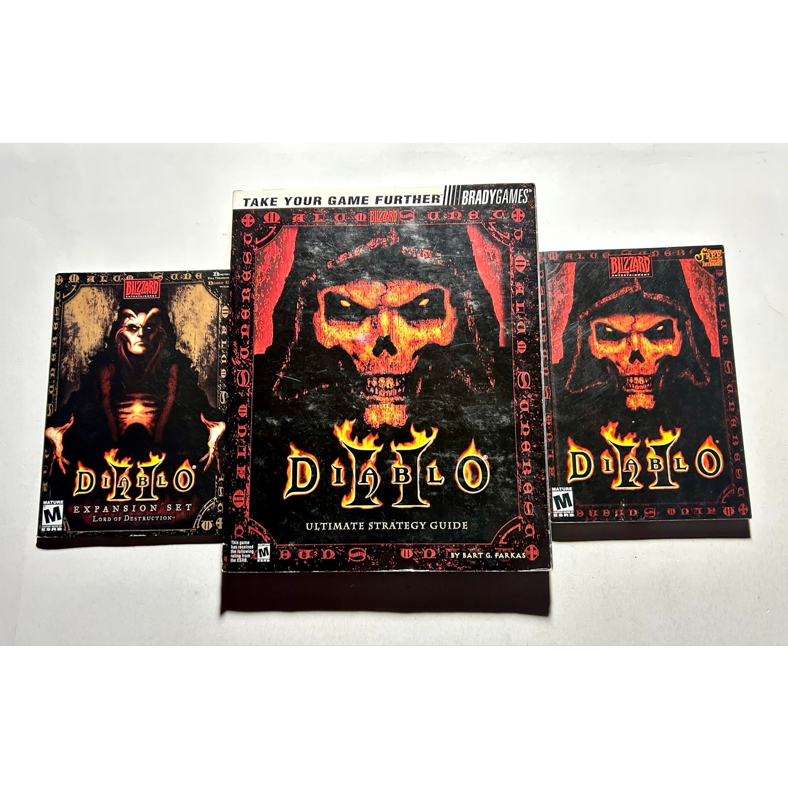 Diablo II Strategy Guide Lot Bundle PC PS1🔥Great shape!