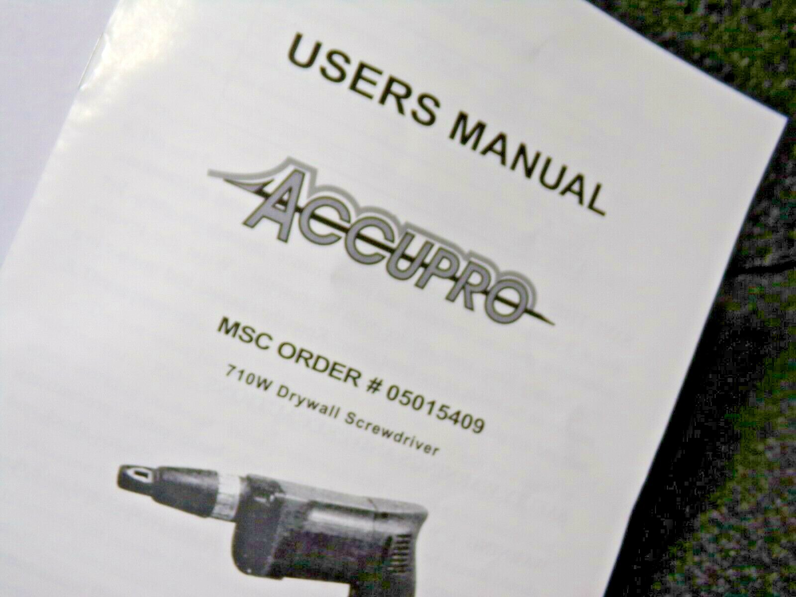 Accupro Drywall Screwdriver Electric Drill (RC)