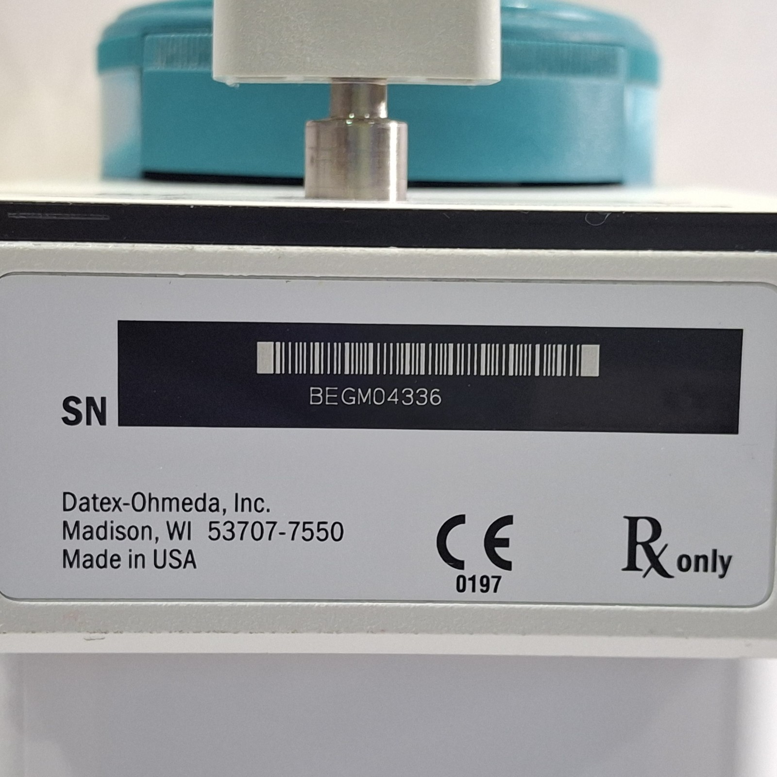 Datex-Ohmeda Tec 7 Isoflurane Vaporizer
