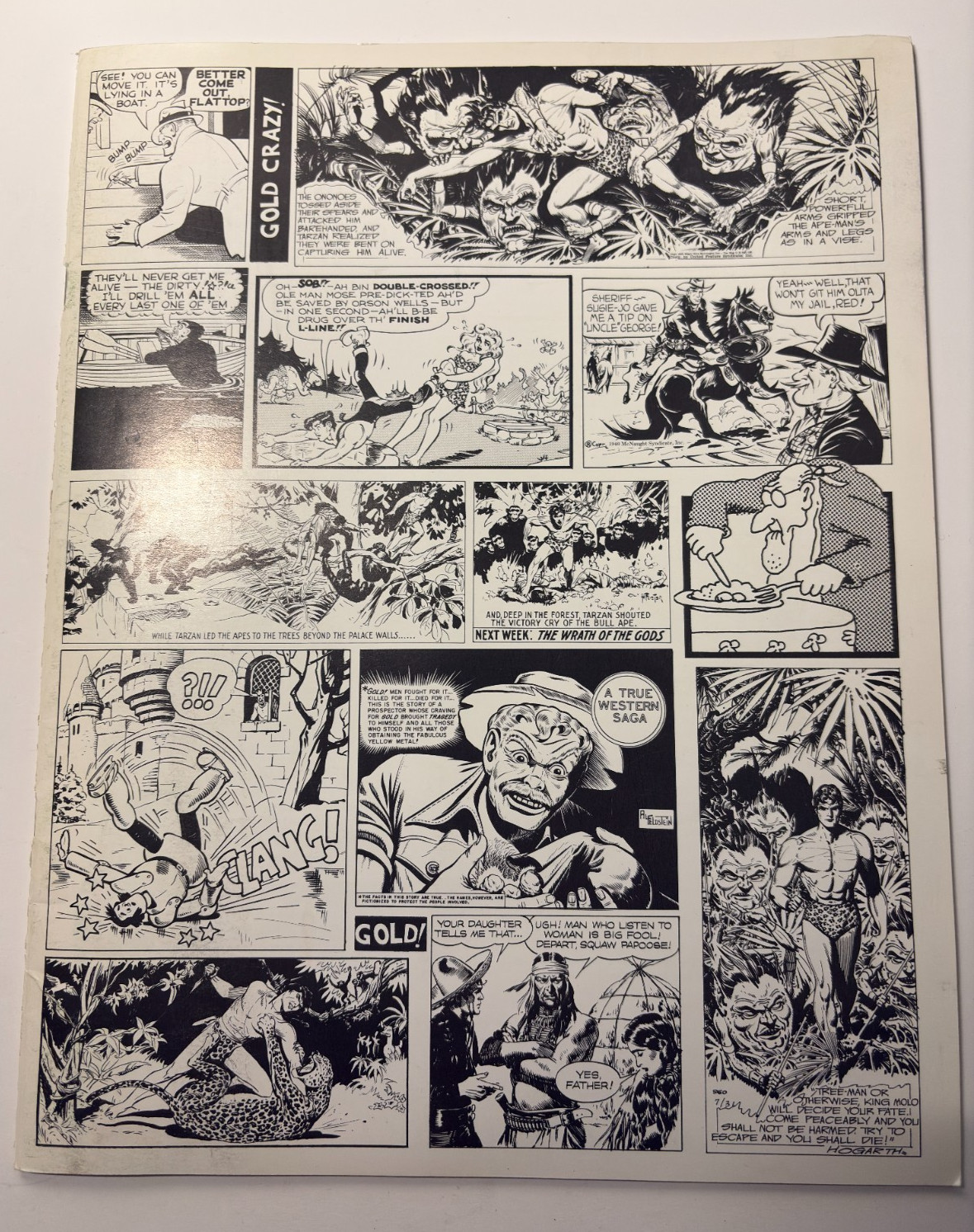 1998 RUSS COCHRAN'S 32pg Auction Catalog #55 FN+ 6.5 Hogarth Al Capp Wolverton