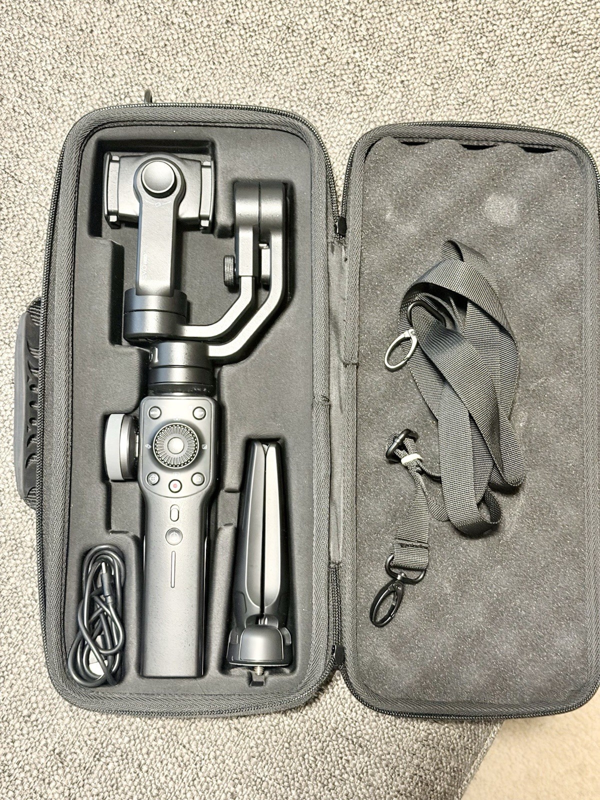 EVO Pro Smartphone Gimbal Stabilizer w/ Case & Tripod Stand Universal Fit