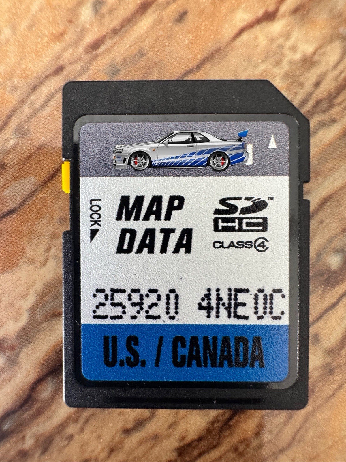 OEM SD Card 25920-4NE0C for Nissan Navigation System U.S./Canada Map Module