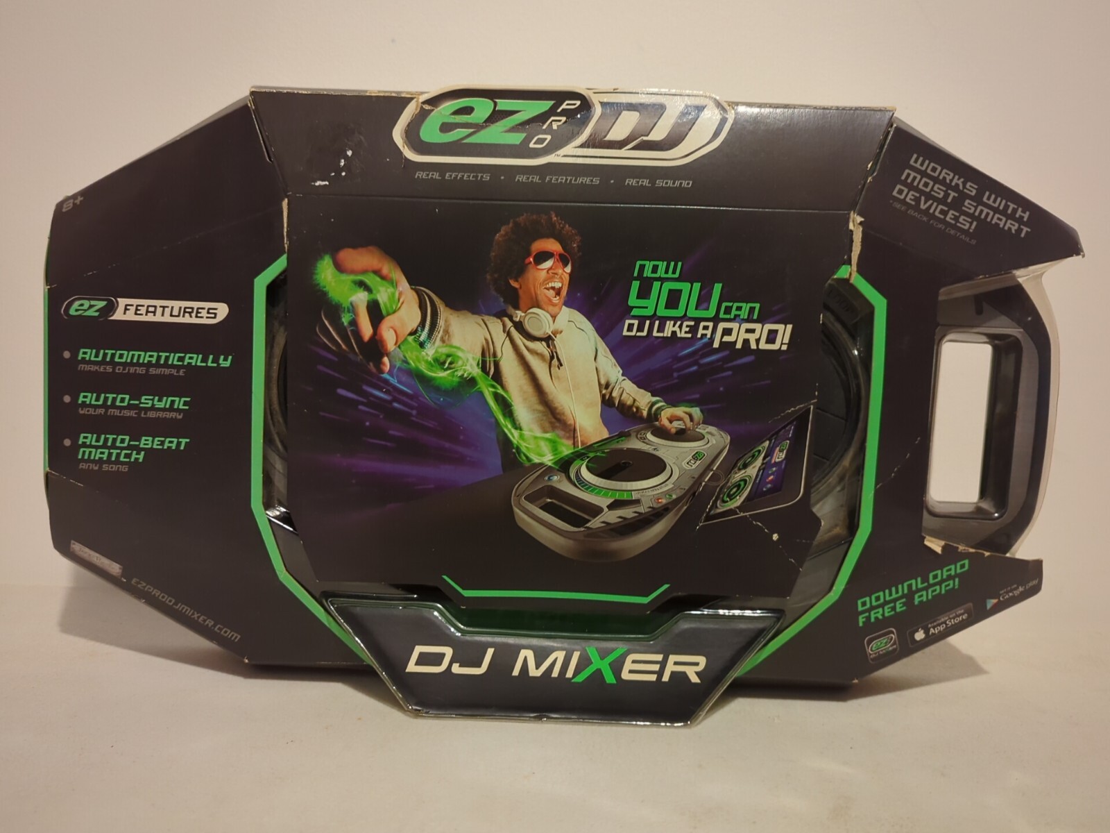 EZ PRO DJ Mixer Jakks Pacific 2013 Compatible with Most Smart Phones and Tablets