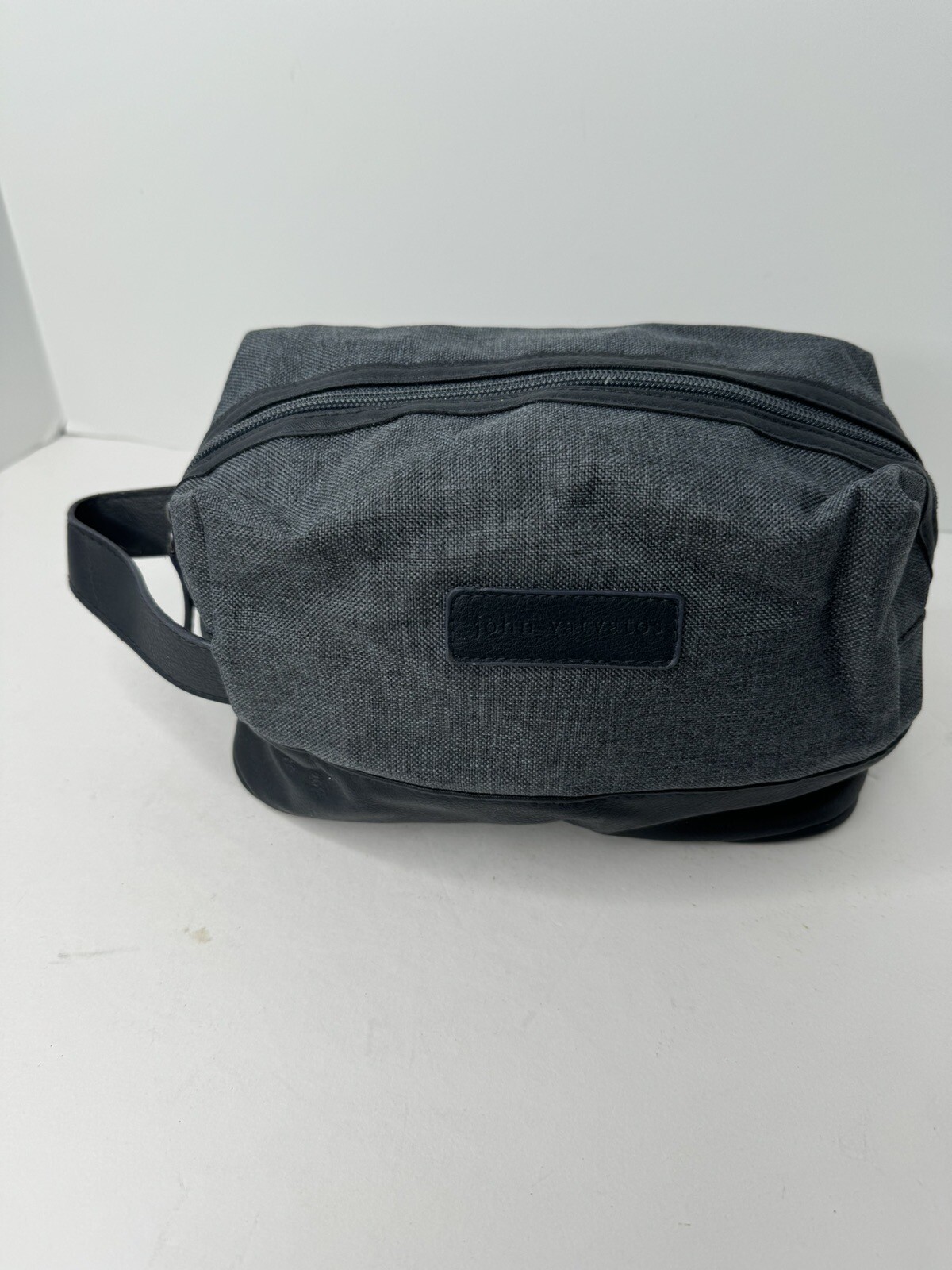 John Varvatos Mens Travel Bag -Toiletry Shaving Pouch