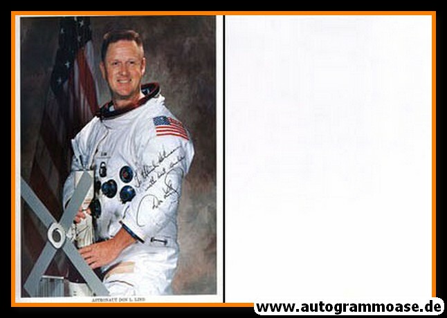 Space Autograph (NASA) | Don L. Lind | 1970s (Portrait Color XL)