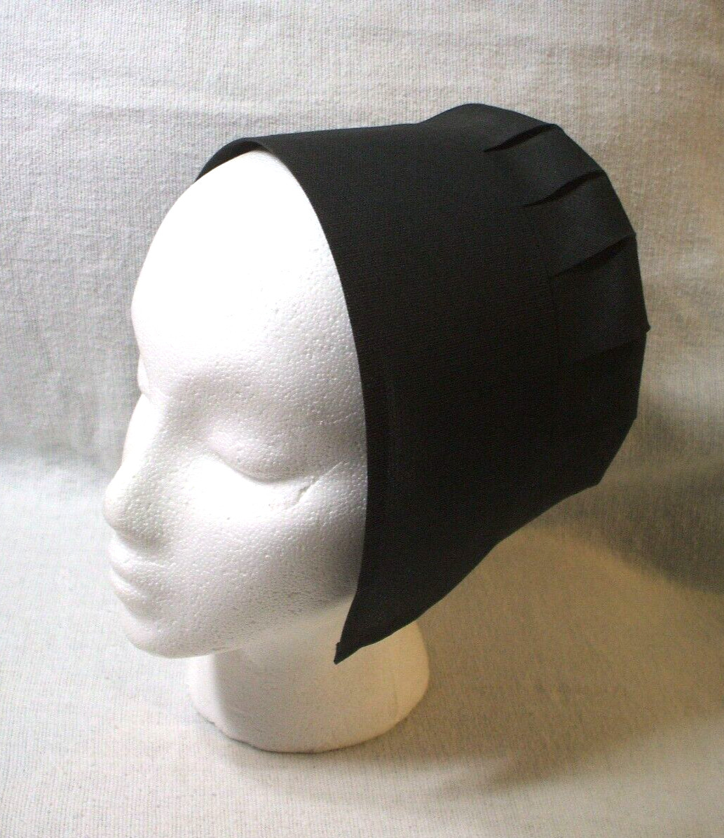 AMISH BLACK BONNET PRAYER KAPP CAP COVERING PLAY HALLOWEEN COSTUME Teen/ Child