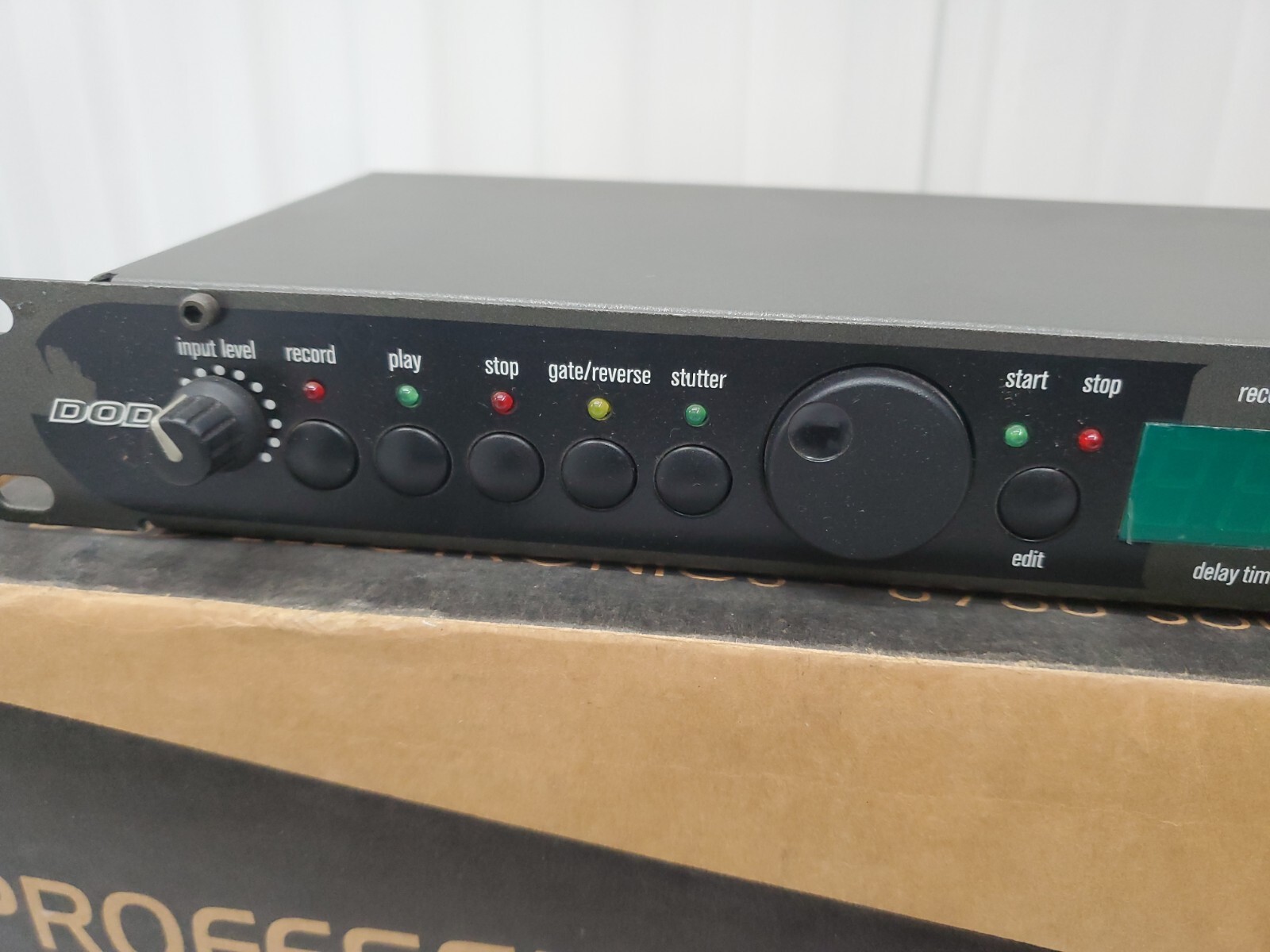DOD D12 Dimension 12 Looper Sampler 1999 Rack Mountable Rare.Store Display.
