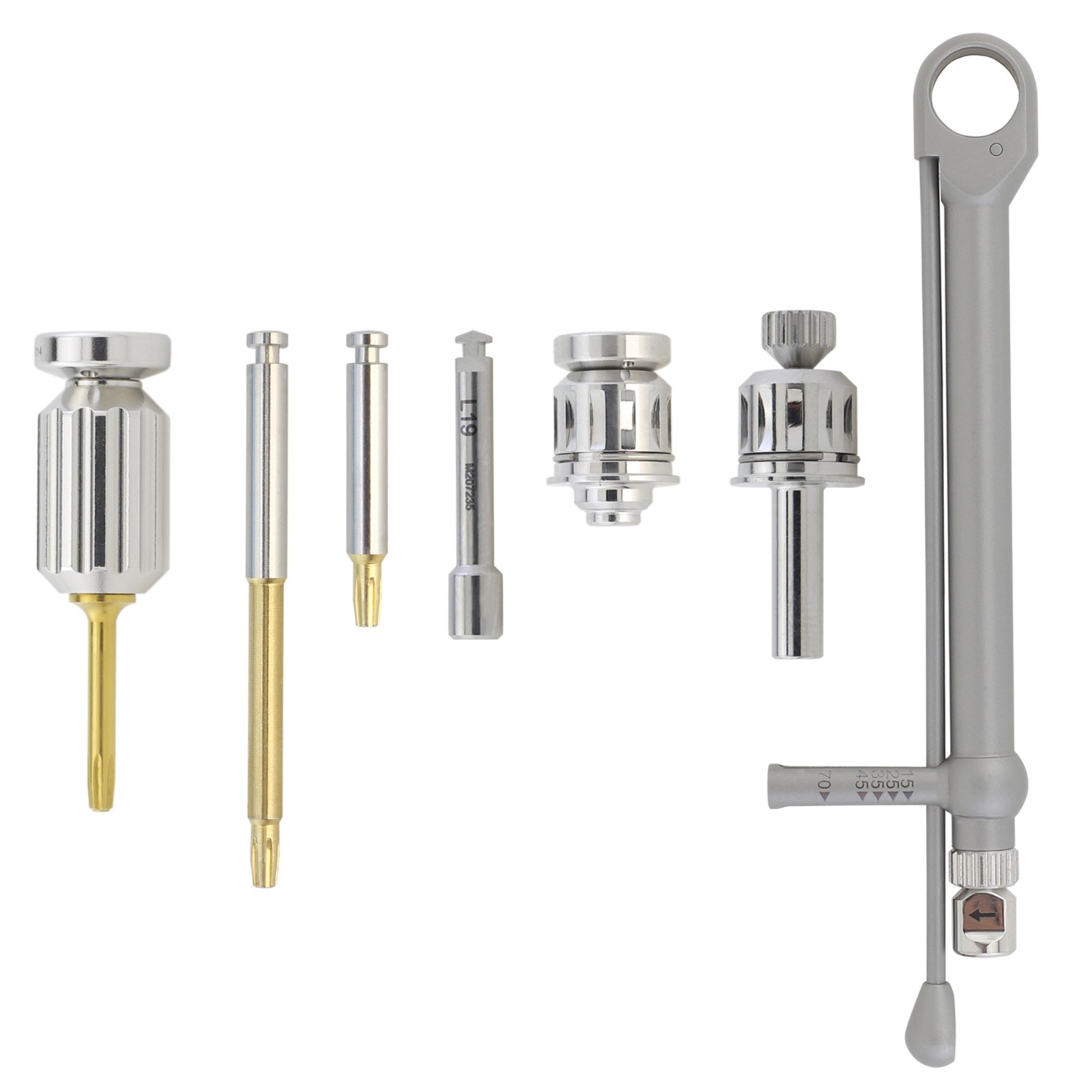 Implant Nobel Biocare Torque Wrench UniGrip Screwdriver Adapter Prosthetic Kit