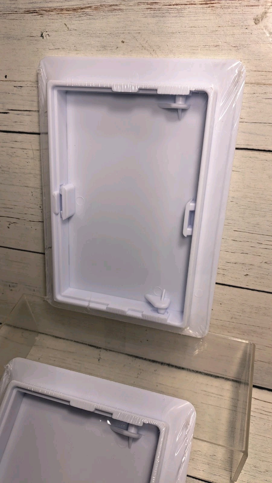 Access Plumbing Panel for Drywall Ceiling, 4x6 in 2 PC Plastic Access Door, Wall