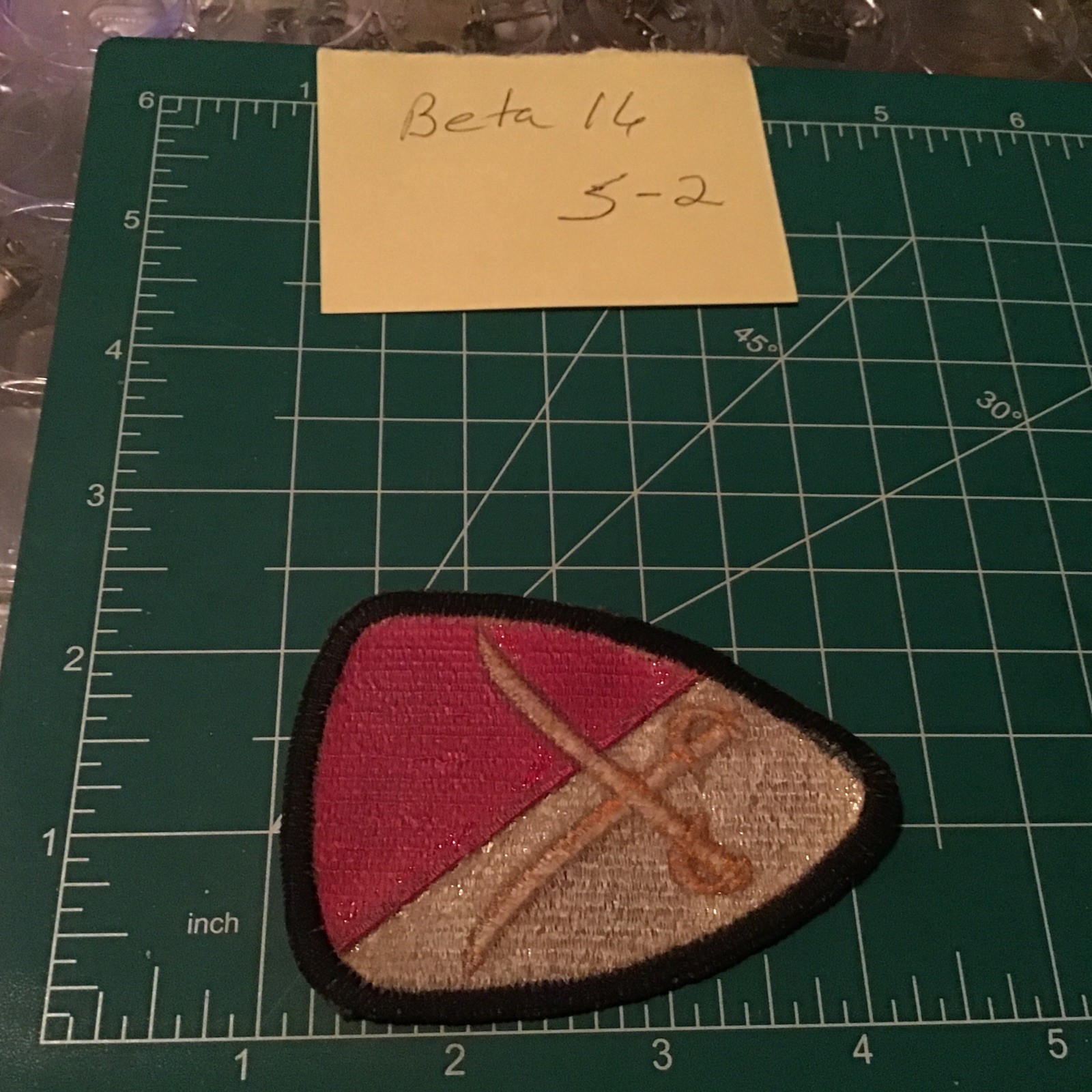 US ARMY PATCH US 6th CAVALRY BRIGADE - SEW ON NOS