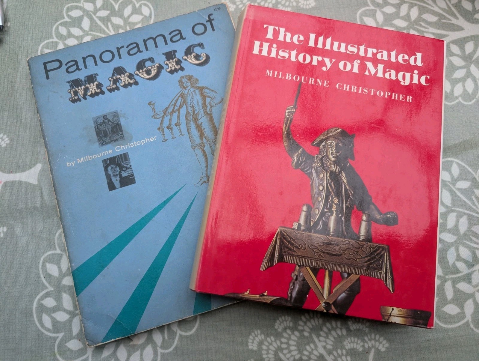 Two Magic History Books by Milbourne Christopher