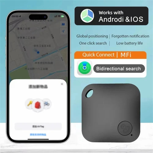 Bluetooth GPS Tracker Tag Anti Lost Key Car Pet Child Finder iOS Android