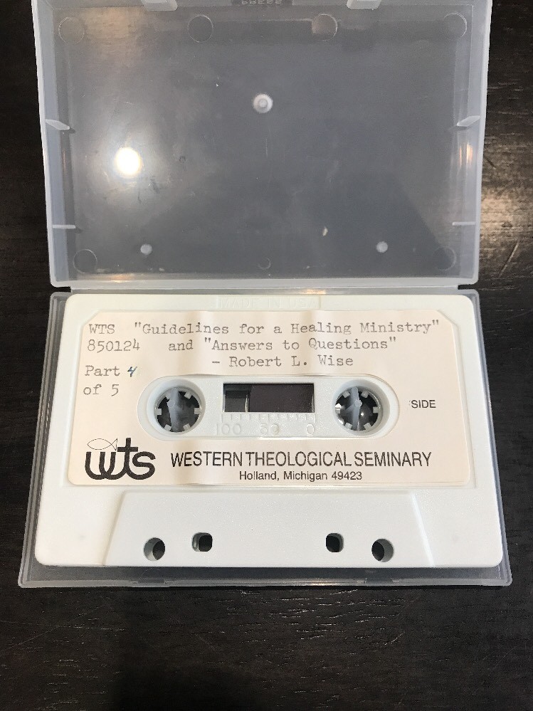 Western Theological Seminary: Guidelines For Healing Cassette