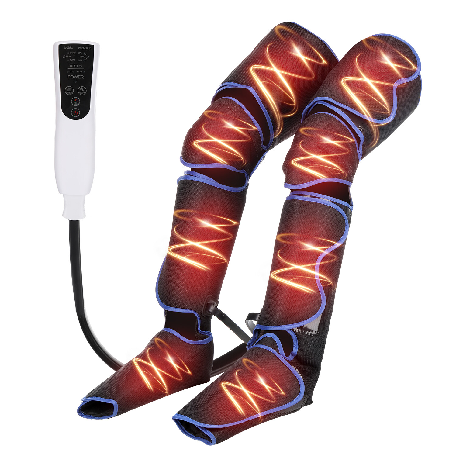 Massager Leg Relaxation, and Foot Rbtnqk Heater and Compression, Circulation for