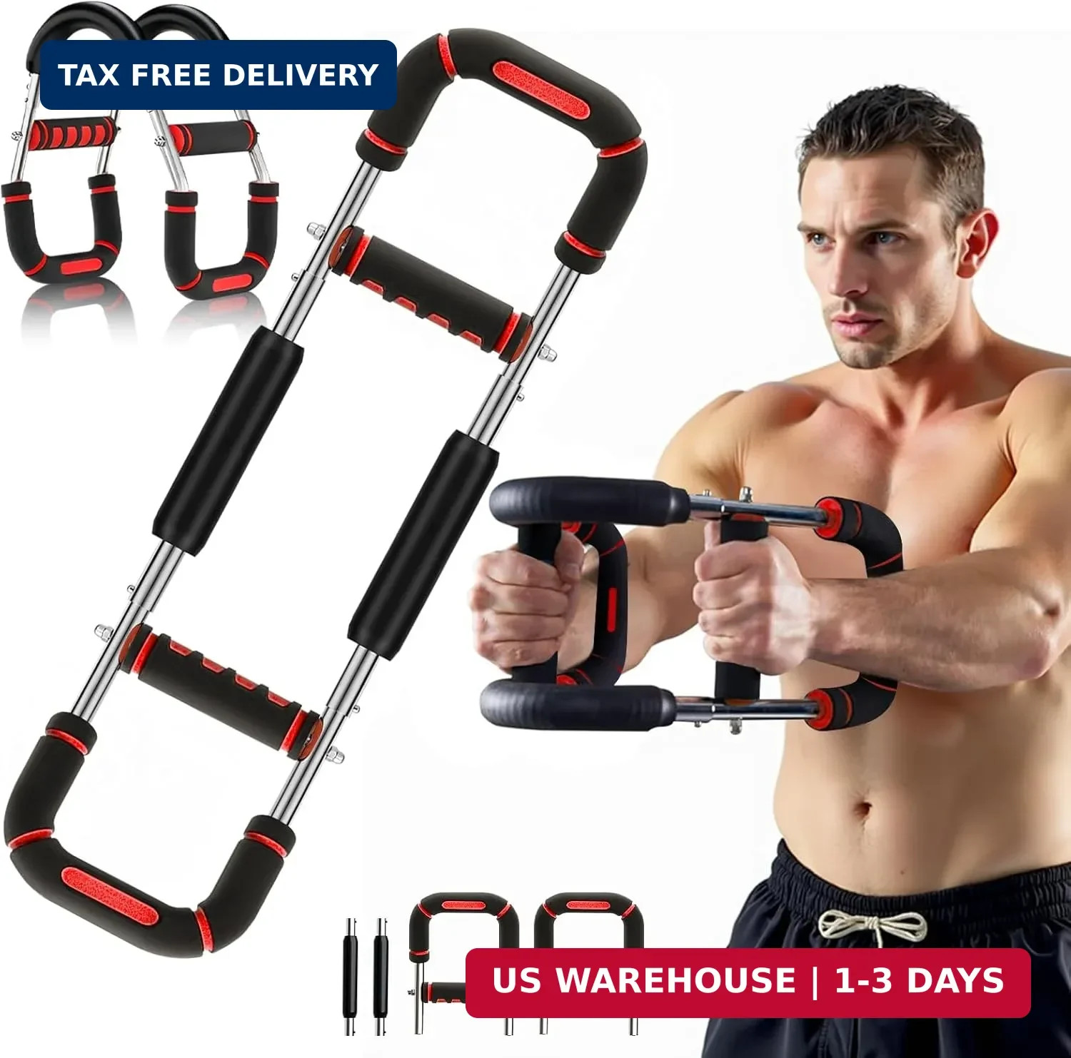Twister Arm Trainer, Adjustable Arm Trainer for Men with Chest Clip USA USA USA.