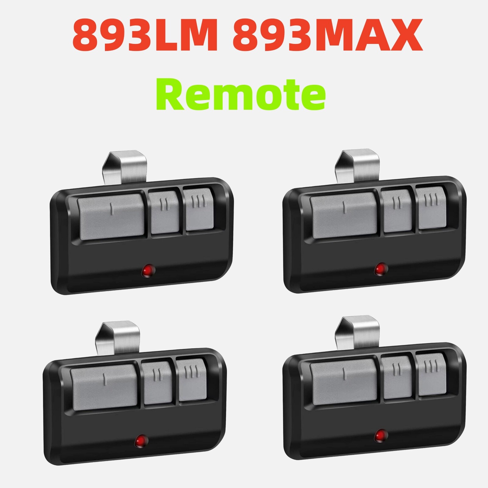 US For Chamberlain LiftMaster Garage Door Opener Remote Control 893LM 893Max
