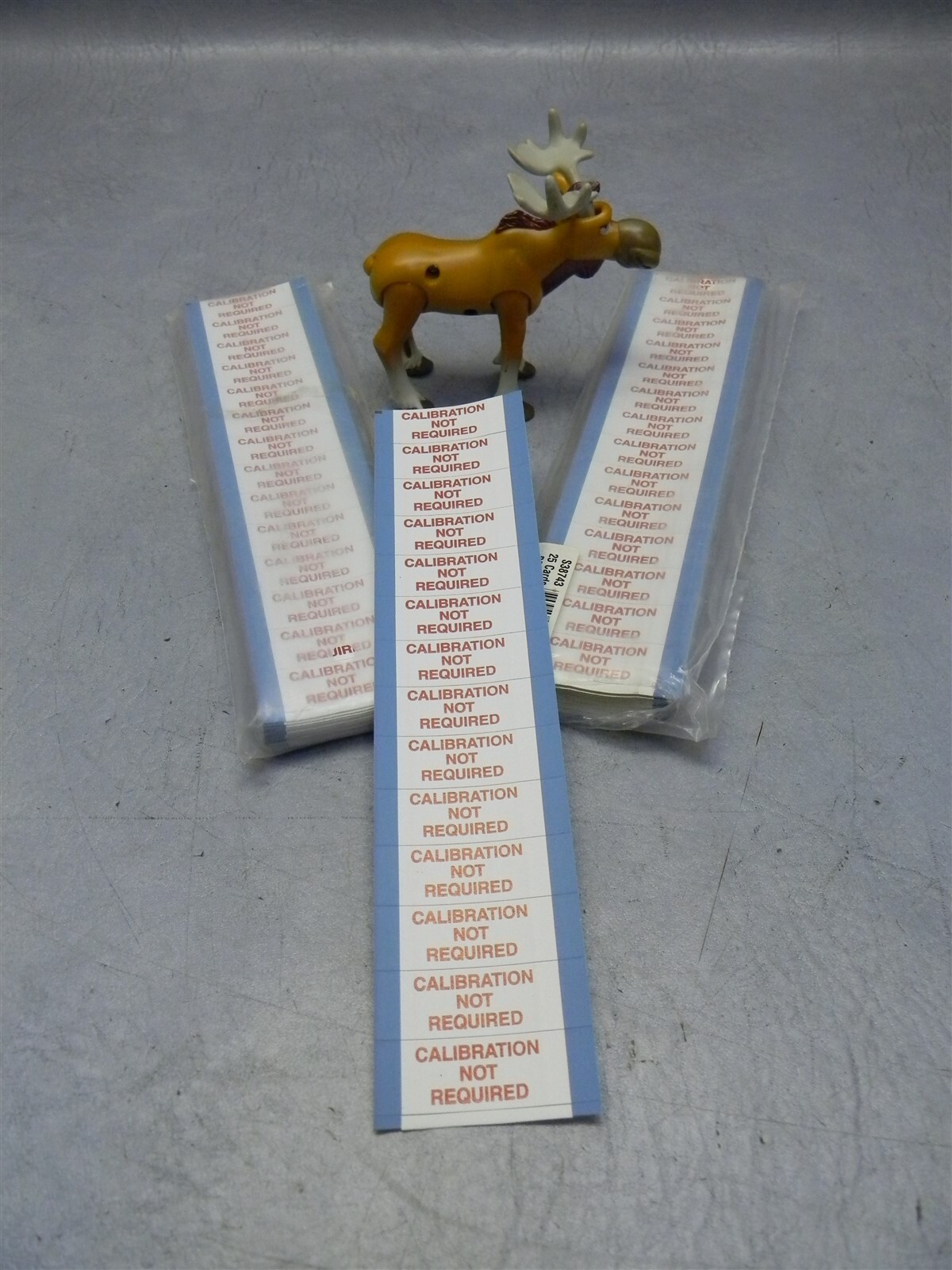 GEIGD S38743 Calibration Not Required Stickers 49 cards 406 decals